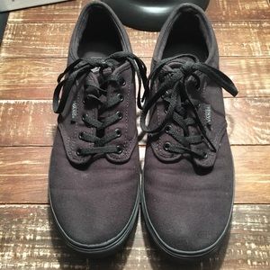 All Black Vans